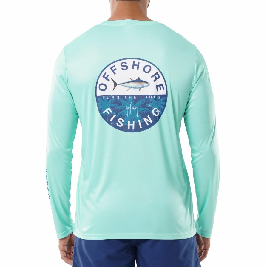 Mens Intradeco Performance Shirts & Hoodies | Men'S Offshore Fishing Performance Sun Protection Top