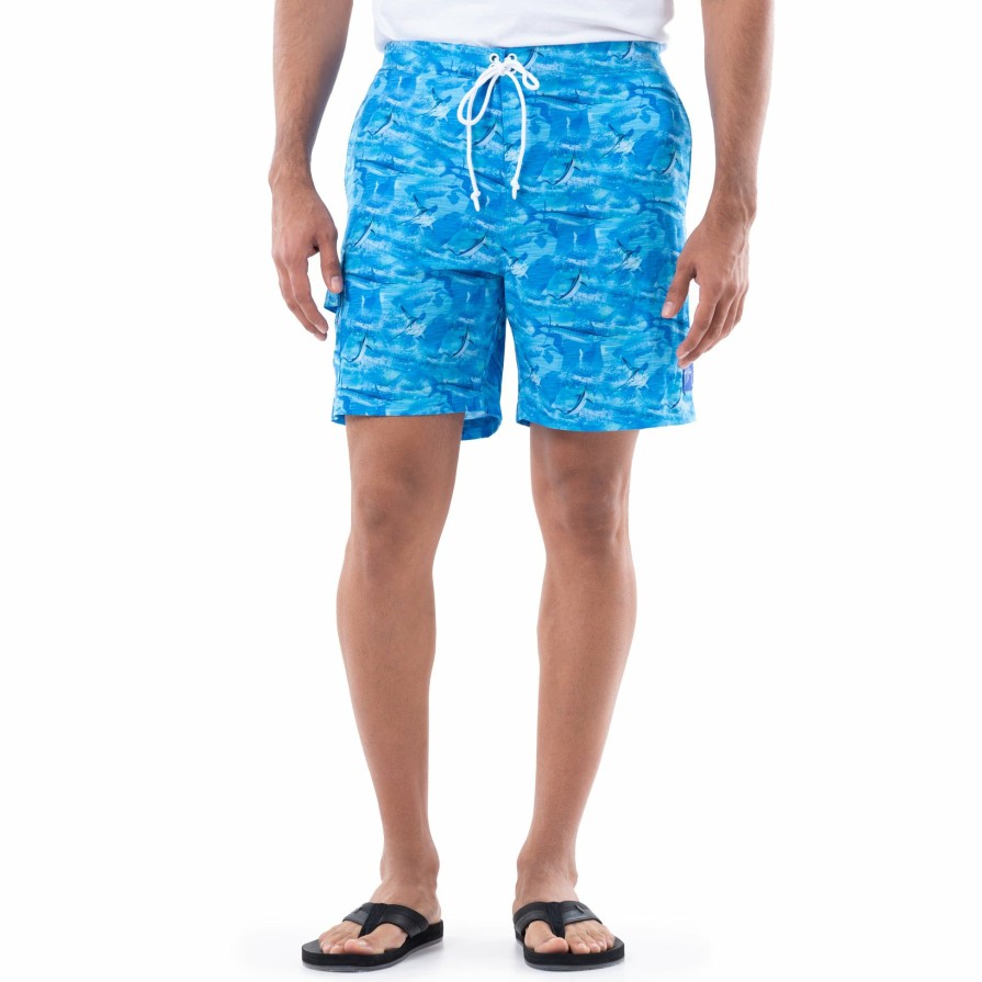 Mens Intradeco Swim Trunks | Men'S Camo Original 7" Volley Swim Trunk