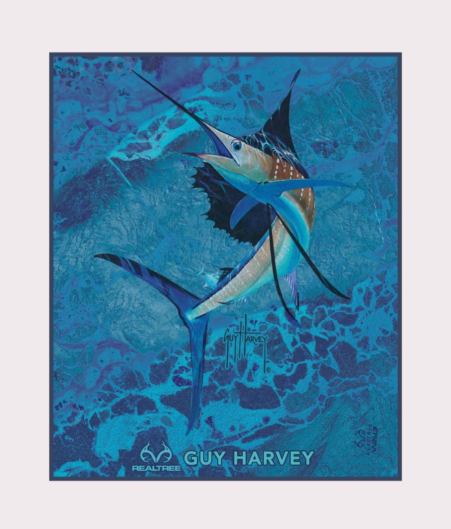 Artwork Intradeco | Realtree Wav3 Sailfish Mini Print