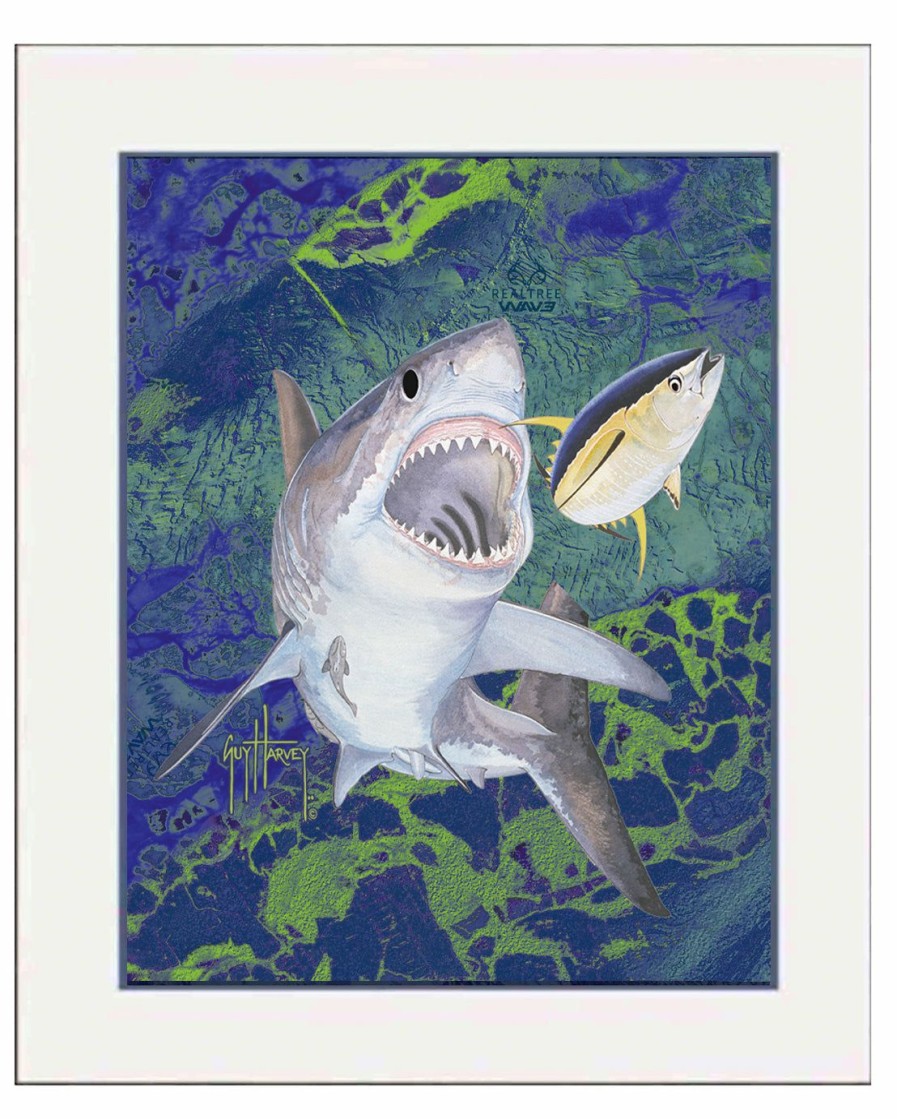 Artwork Intradeco | Realtree Xtreme White Shark Mini Print