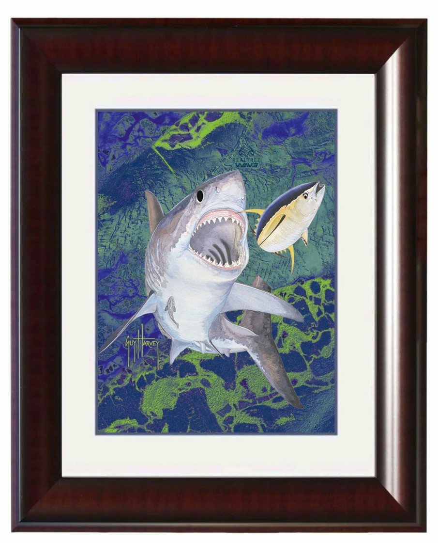 Artwork Intradeco | Realtree Xtreme White Shark Mini Print