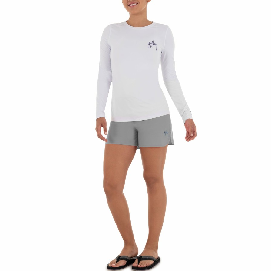 Womens Intradeco Shorts | Ladies Core Solid Grey Performance Short