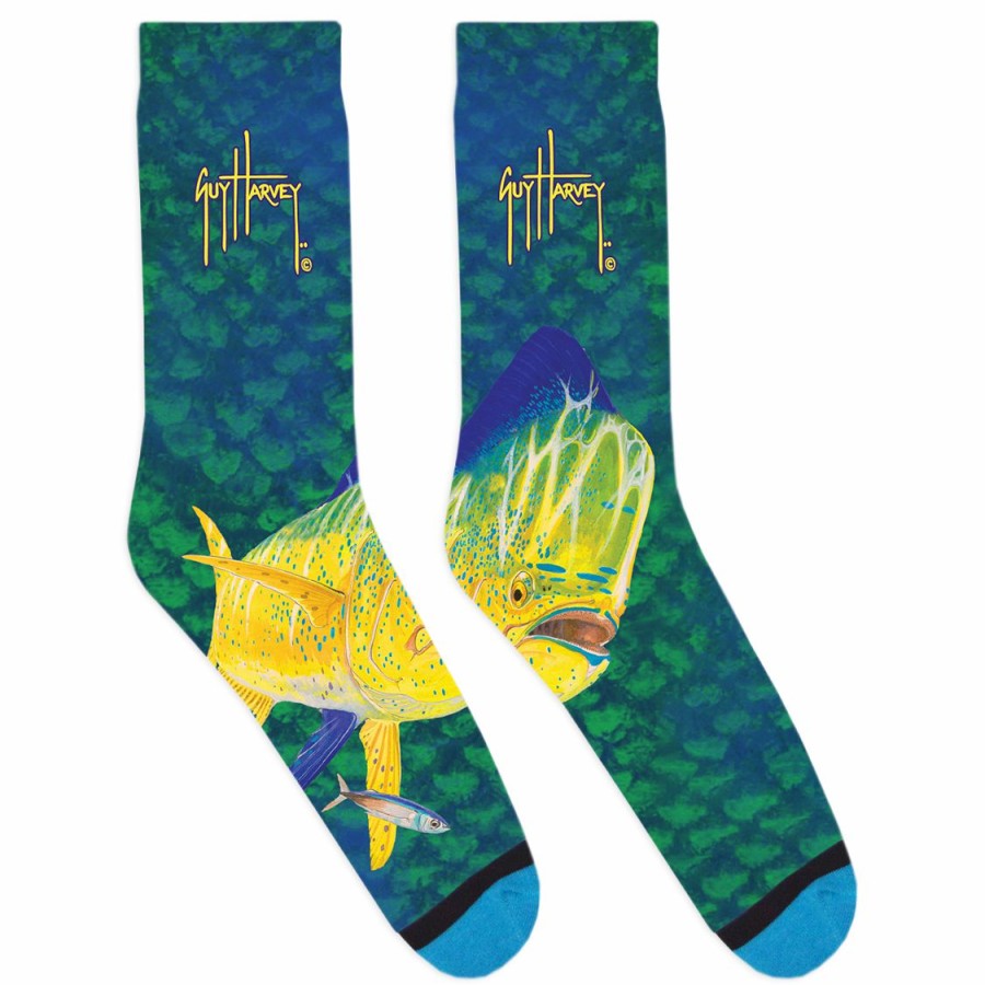 Mens Intradeco Socks | Mahi Camo Scales Socks