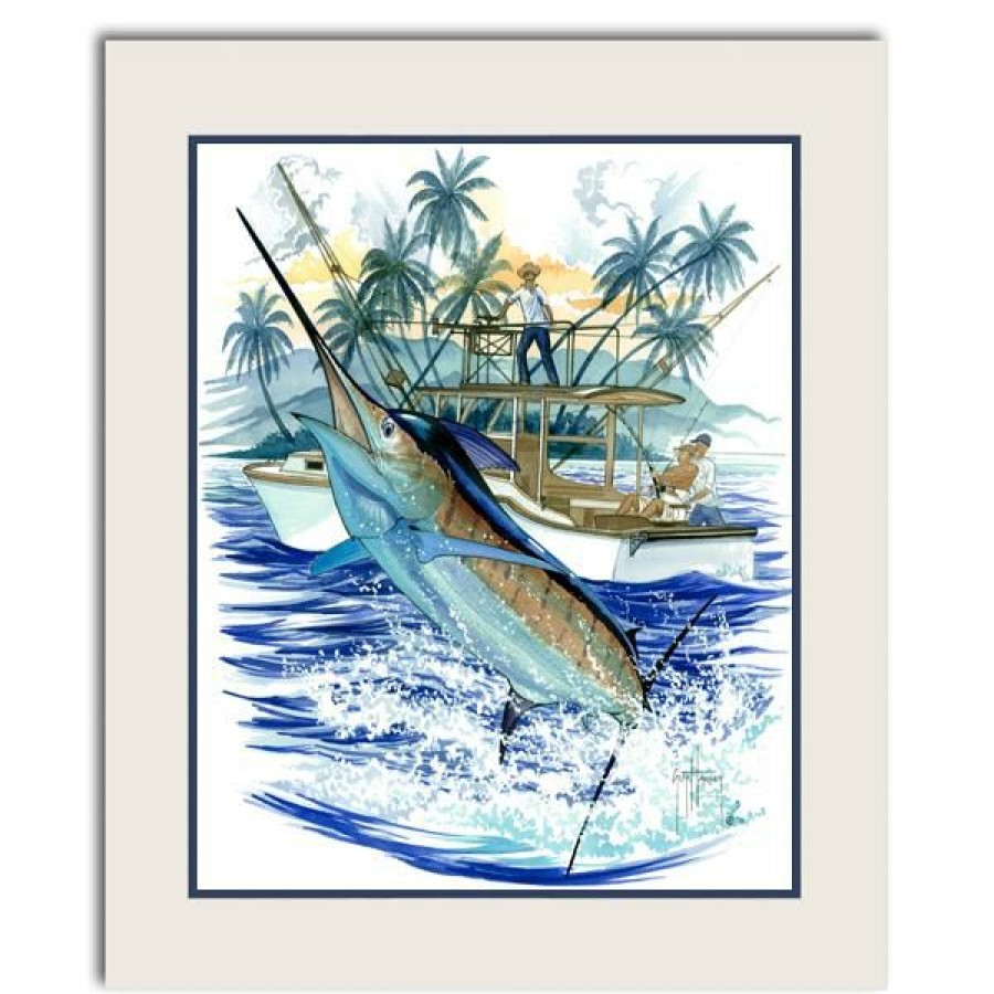 Artwork Intradeco | Marlin Boat Iii 14X11 Mini Uf