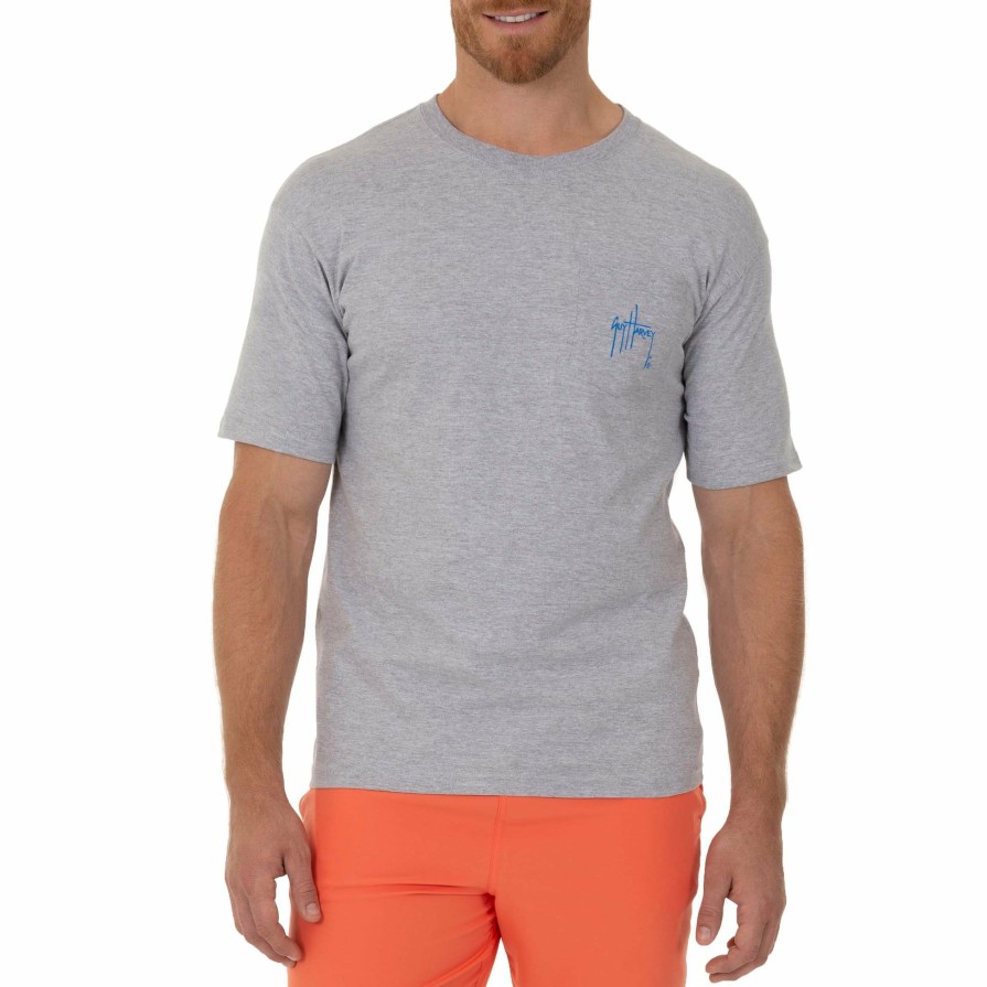 Mens Intradeco T-Shirts & Tank Tops | Men'S Saving Our Seas Short Sleeve Pocket T-Shirt