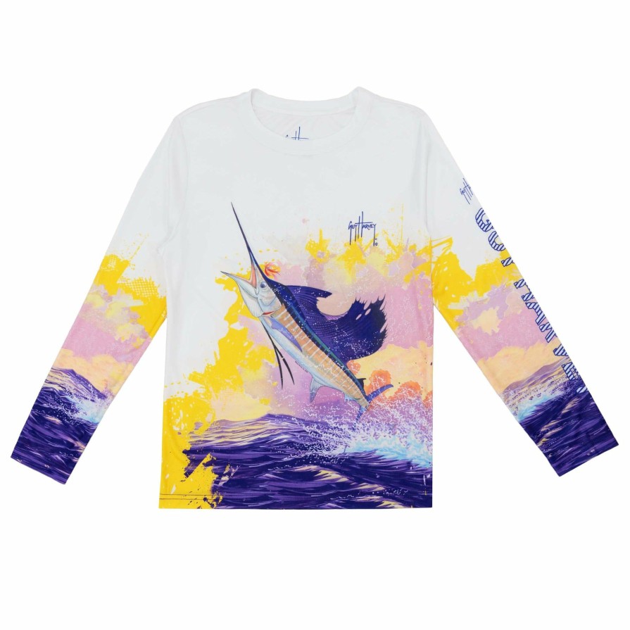 Kids Intradeco | Kids Artistic Sail Performance Sun Protection Shirt Upf 30