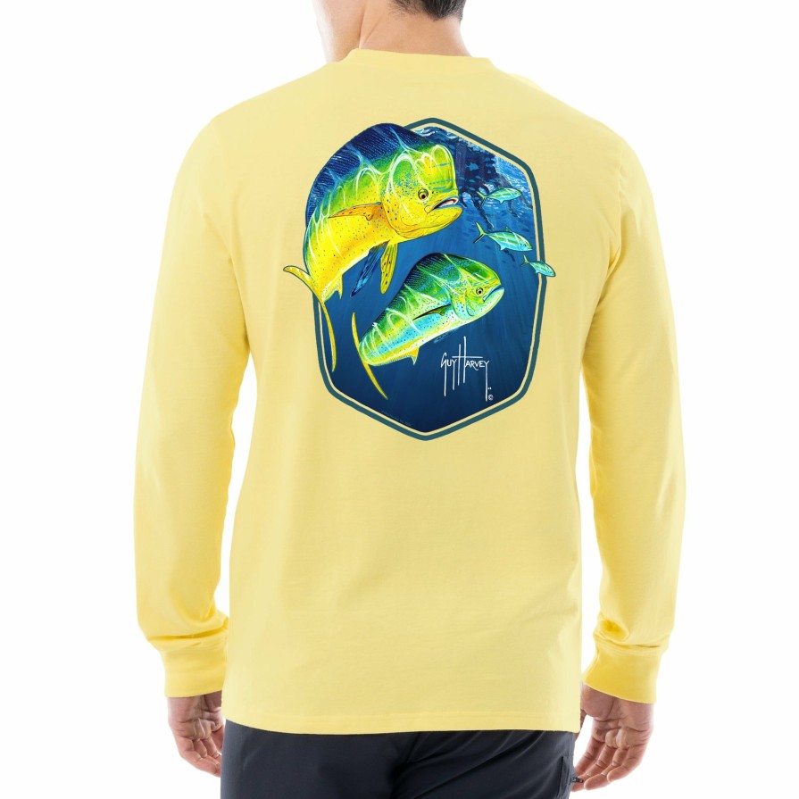 Mens Intradeco T-Shirts & Tank Tops | Men'S Mahi Label Long Sleeve T-Shirt