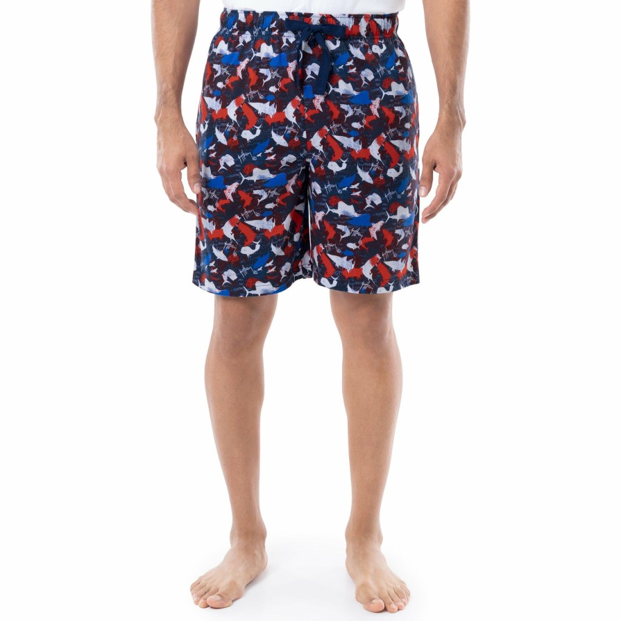 Mens Intradeco Sleepwear | Men'S Americamo Knit Sleep Short