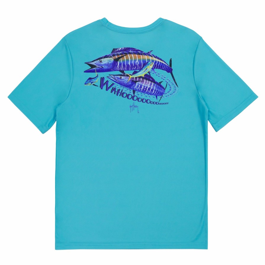 Kids Intradeco | Kids Wahoo Short Sleeve Performance Sun Protection Upf 30