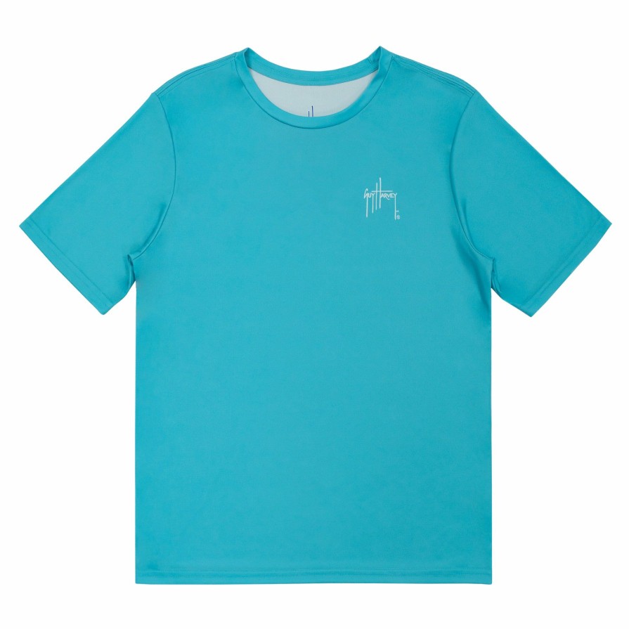 Kids Intradeco | Kids Wahoo Short Sleeve Performance Sun Protection Upf 30