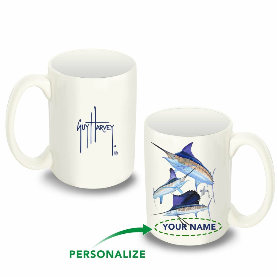 Home & Gifts Intradeco Drinkware | Custom Billfish Collage Coffee Mug