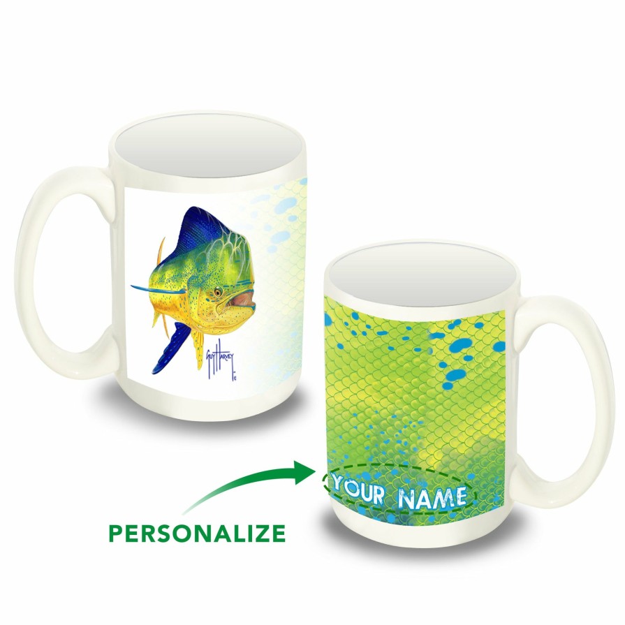 Home & Gifts Intradeco Drinkware | Custom Mahi Skin Coffee Mug