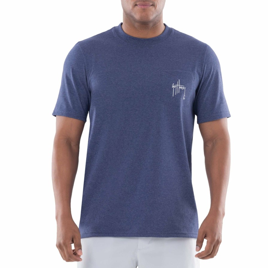 Mens Intradeco T-Shirts & Tank Tops | Men'S Tuna Threadcycled Short Sleeve Pocket T-Shirt