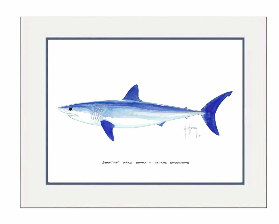 Artwork Intradeco | Shortfin Mako Shark Mini Print