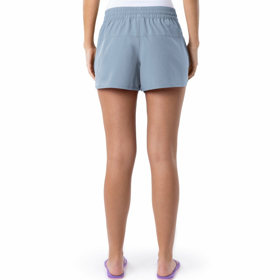 Womens Intradeco Shorts | Ladies Blue Solid Short