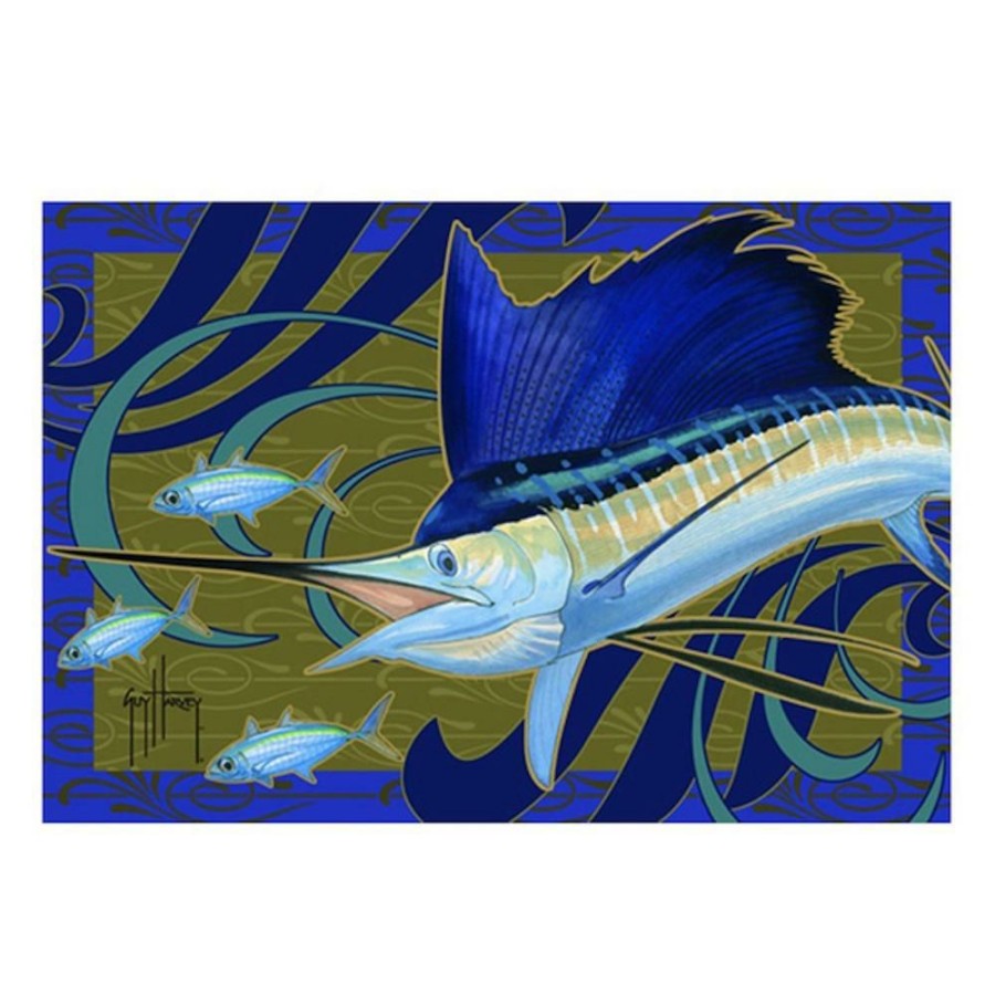 Home & Gifts Intradeco Area Rugs | Sailfish Wave Area Rug