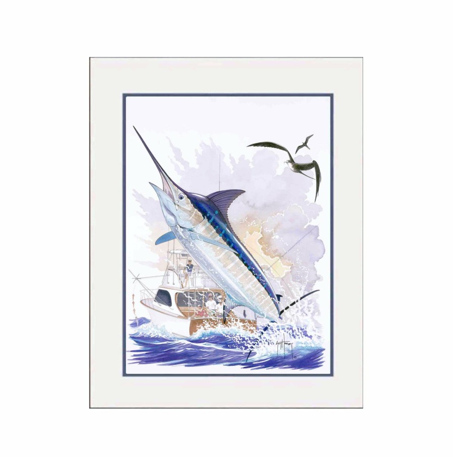 Artwork Intradeco | Boat And Blue Large Mini Print