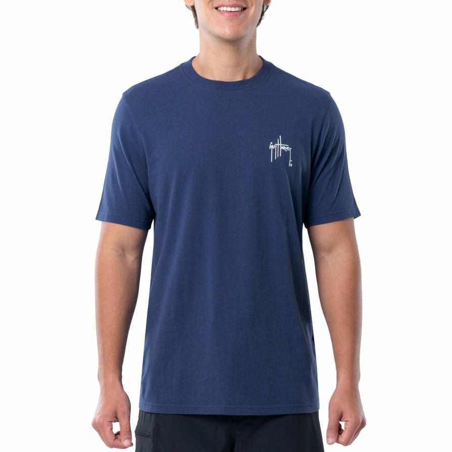 Mens Intradeco T-Shirts & Tank Tops | Men'S Deep Waters Short Sleeve T-Shirt