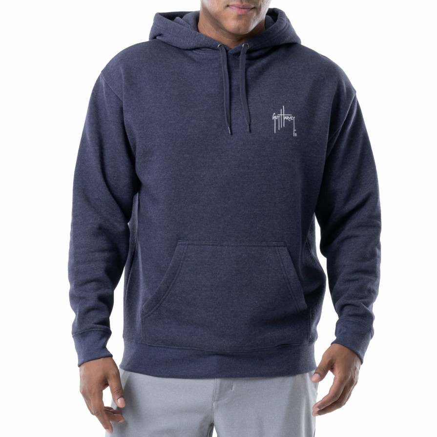 Mens Intradeco Performance Shirts & Hoodies | Men'S Bass On Fleece Hoodie