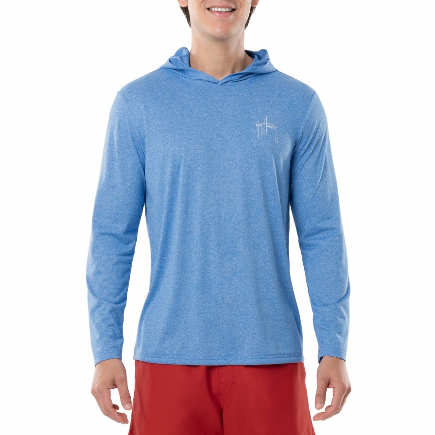 Mens Intradeco Performance Shirts & Hoodies | Men'S Bill Flag Long Sleeve Performance Hoodie