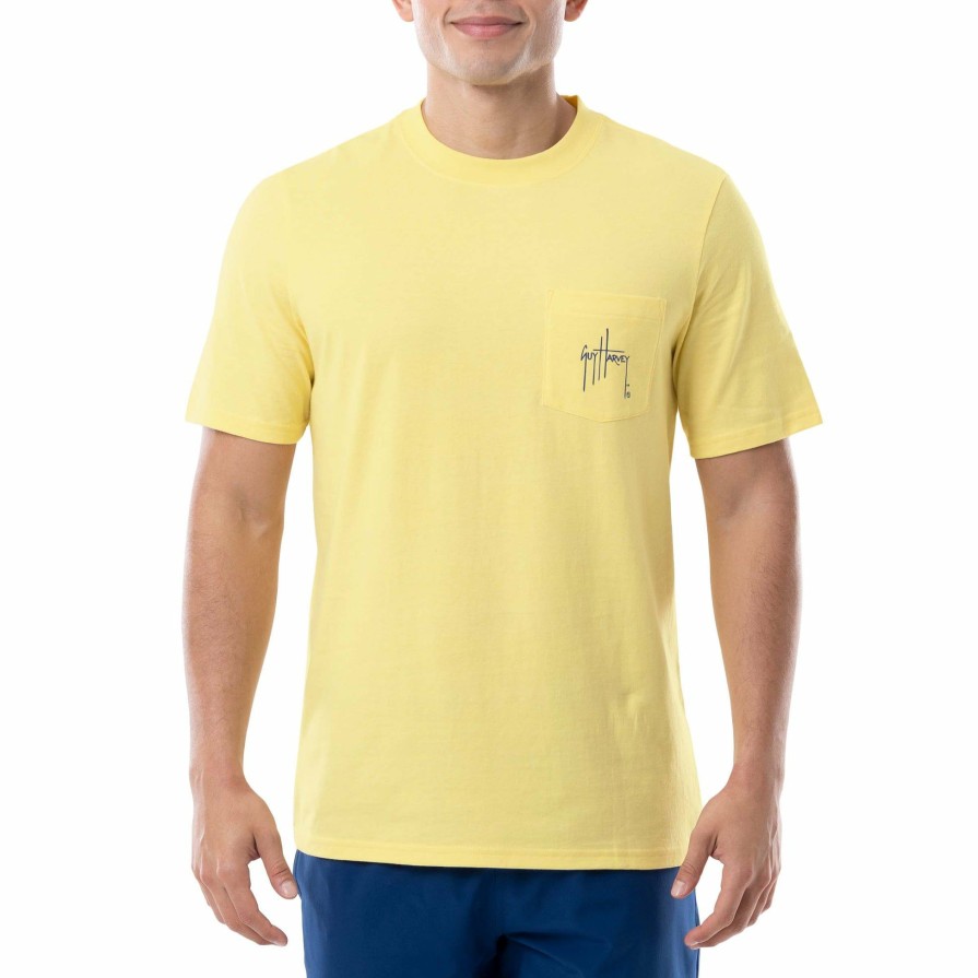 Mens Intradeco T-Shirts & Tank Tops | Men'S Slam Short Sleeve Pocket T-Shirt