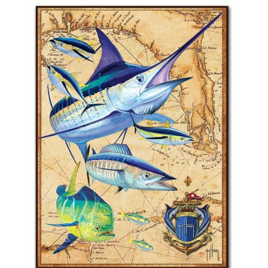 Artwork Intradeco | Deep Sea Chart