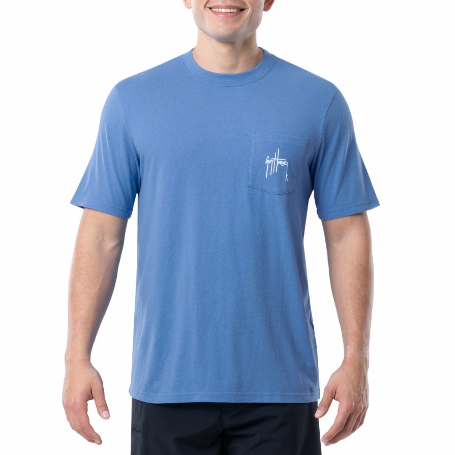 Mens Intradeco T-Shirts & Tank Tops | Men'S Southbound Sails Short Sleeve Pocket T-Shirt