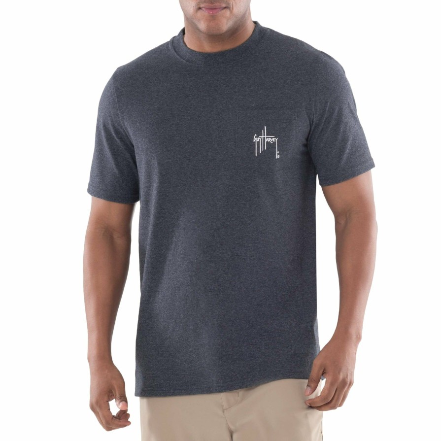 Mens Intradeco T-Shirts & Tank Tops | Men'S Saving Our Seas Threadcycled Short Sleeve Pocket T-Shirt