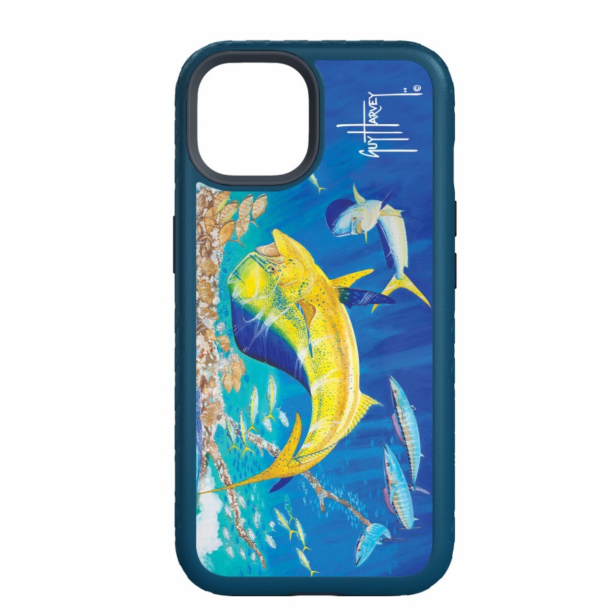 Home & Gifts Intradeco Phone Accessories | Iphone 14 Models - Fortitude Dolphin Oasis Phone Case