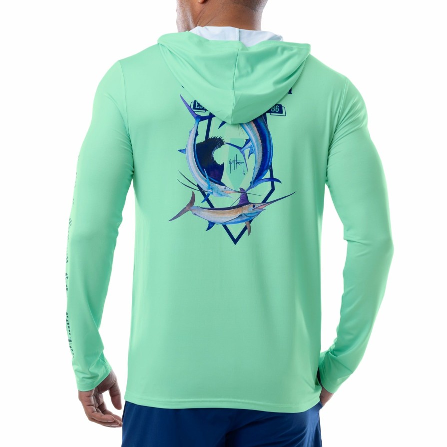 Mens Intradeco Performance Shirts & Hoodies | Men'S Long Slam Long Sleeve Performance Hoodie