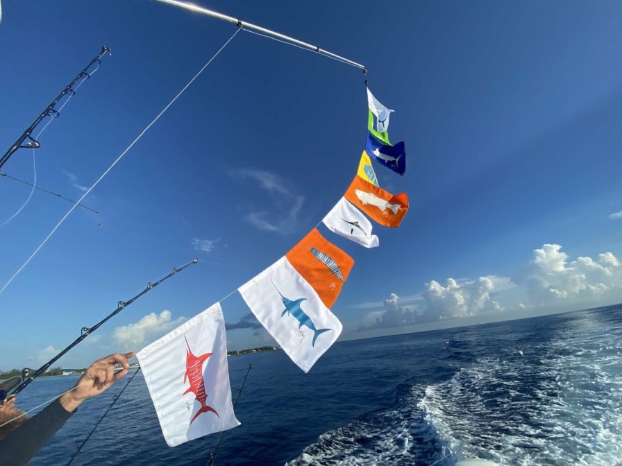 Home & Gifts Intradeco Release Flags | Striped Marlin Flag