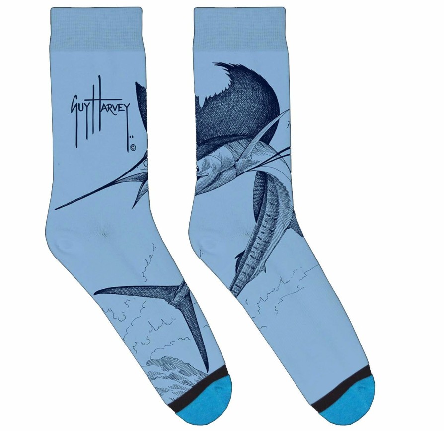 Mens Intradeco Socks | Blue Sailfish Socks