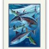 Artwork Intradeco | Bluefin Stripe 14X11 Mini Uf