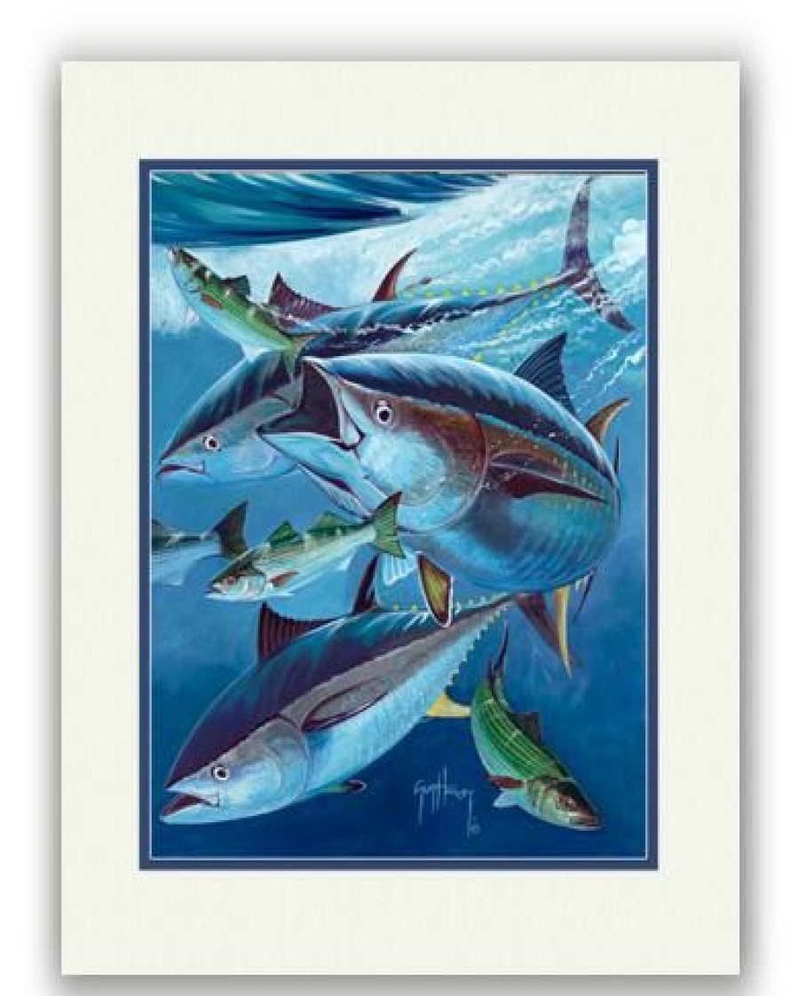 Artwork Intradeco | Bluefin Stripe 14X11 Mini Uf