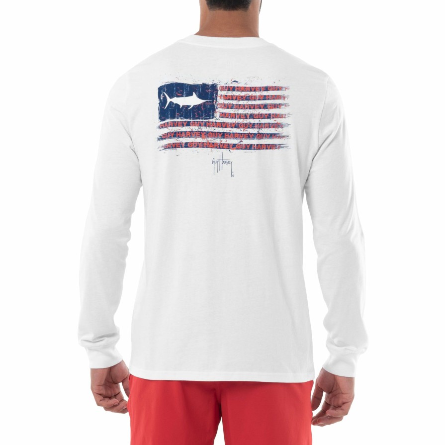 Mens Intradeco T-Shirts & Tank Tops | Men'S All American Long Sleeve T-Shirt