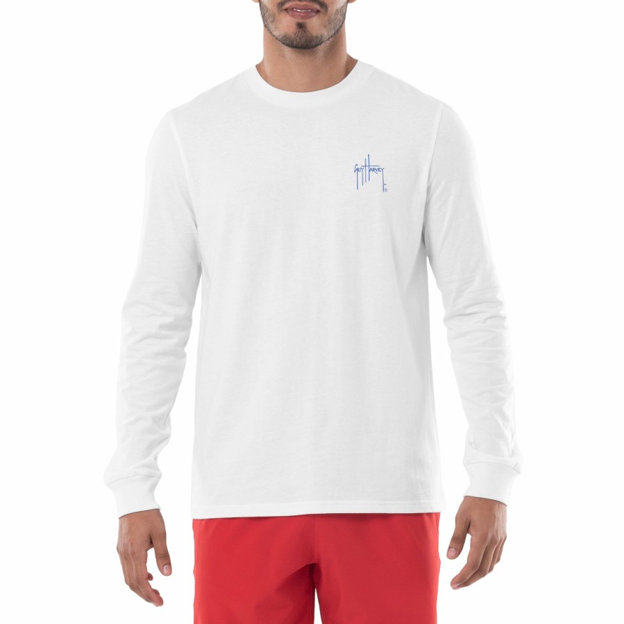 Mens Intradeco T-Shirts & Tank Tops | Men'S All American Long Sleeve T-Shirt