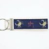 Mens Intradeco Belts & Keychains | Crab On Navy Keychain