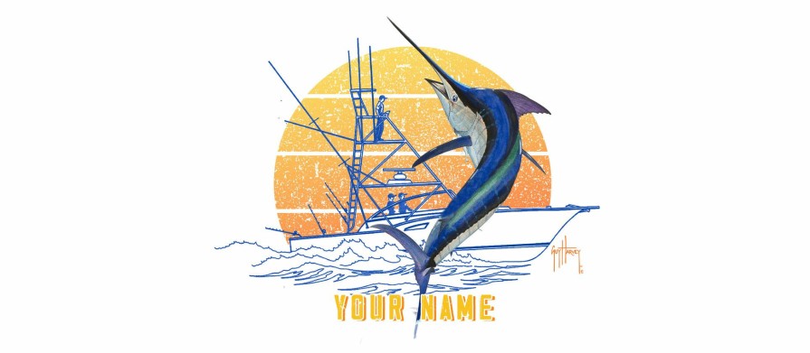 Home & Gifts Intradeco Drinkware | Custom Marlin Boat Coffee Mug