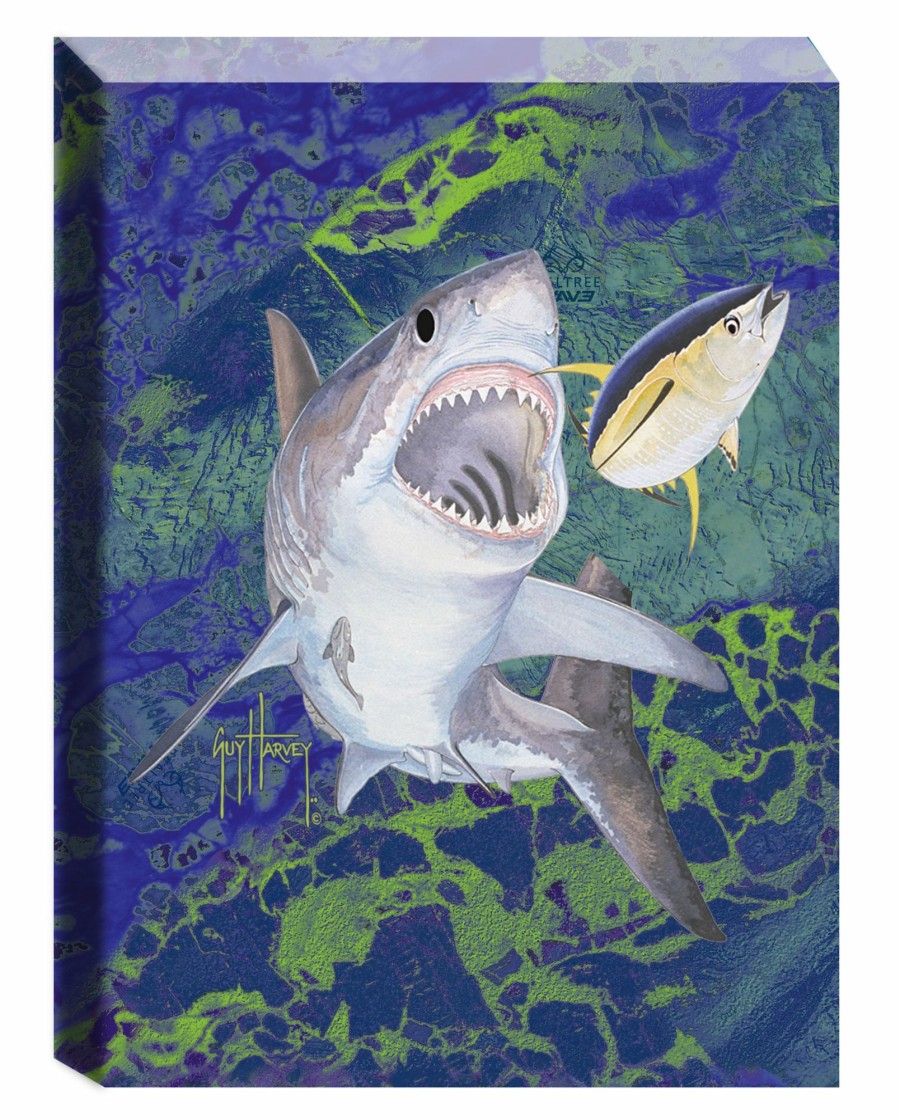 Artwork Intradeco | Realtree Xtreme White Shark Small Canvas Art