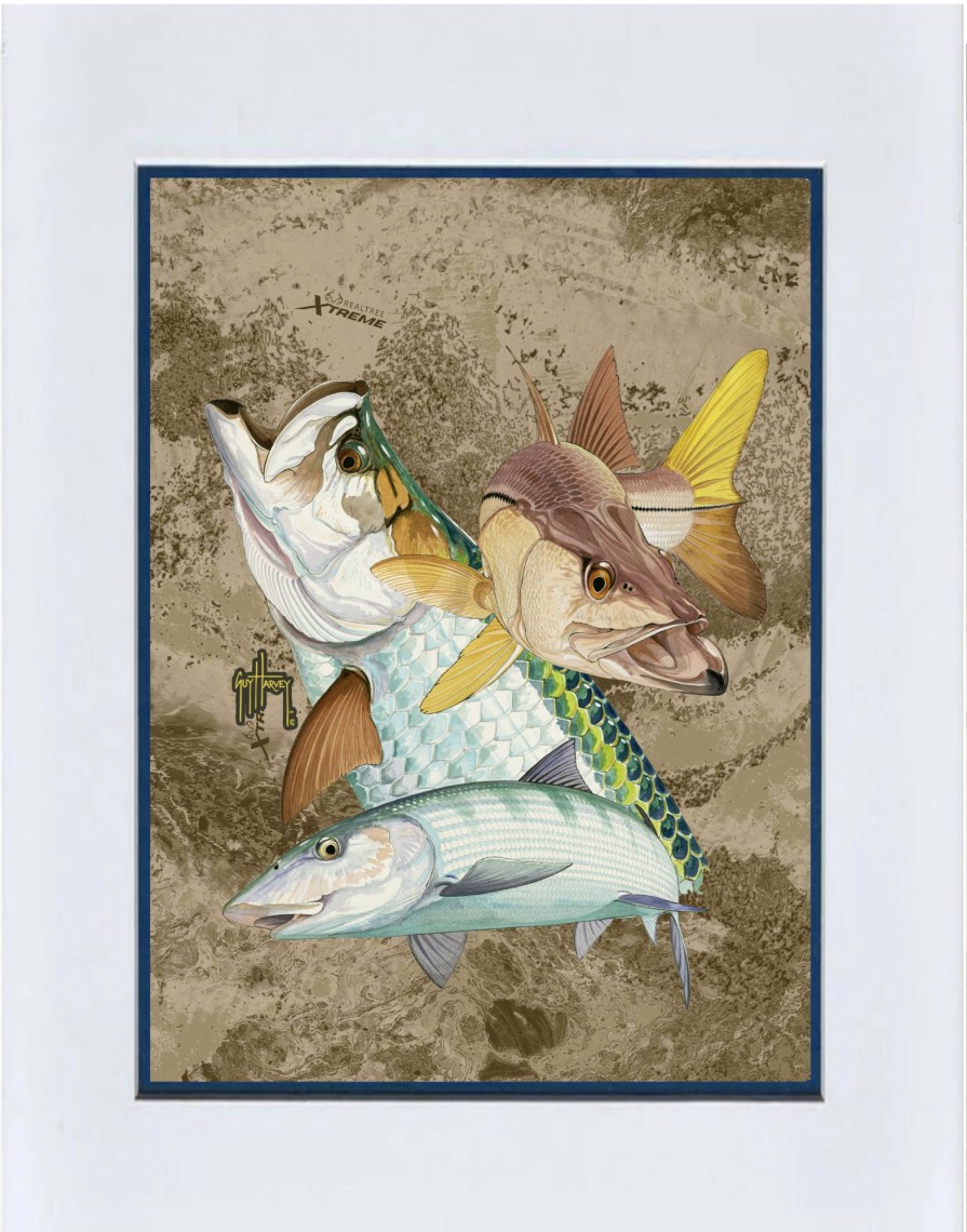 Artwork Intradeco | Realtree Xtreme Inshore Collage Mini Print