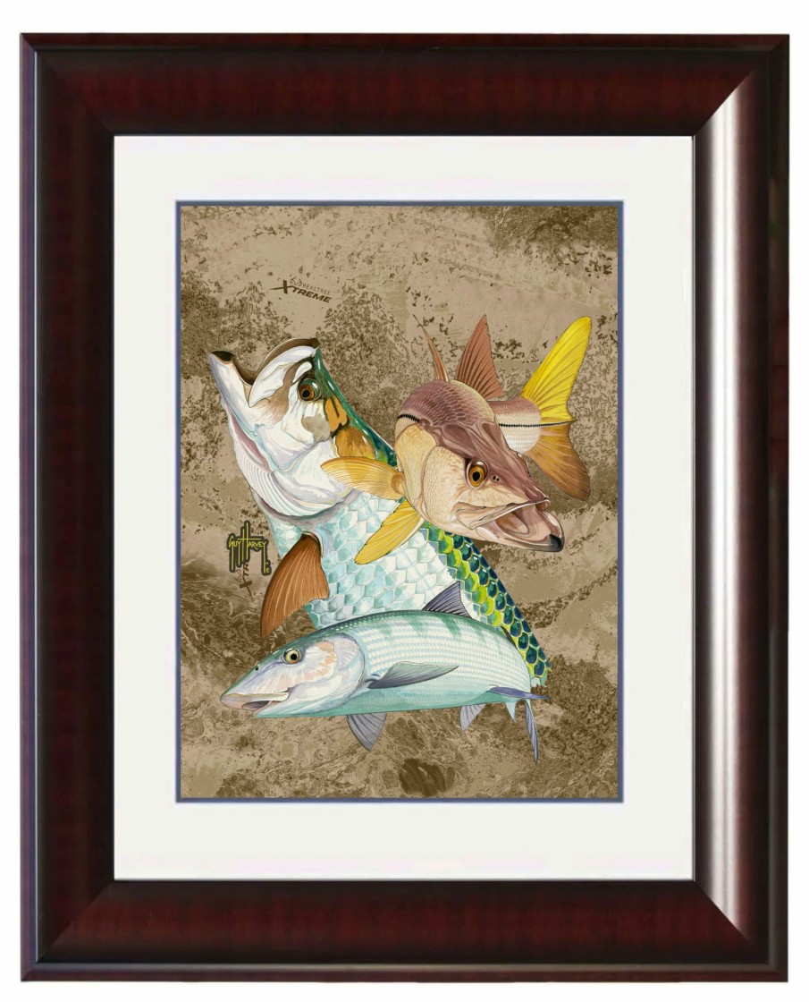 Artwork Intradeco | Realtree Xtreme Inshore Collage Mini Print