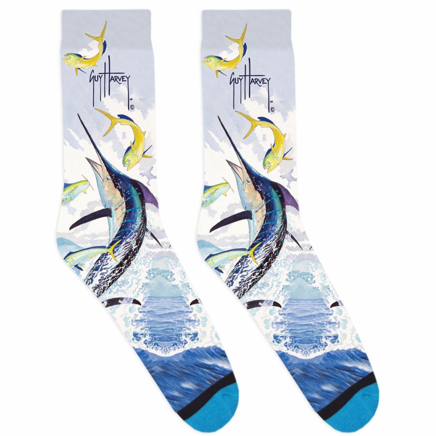 Mens Intradeco Socks | Marlin Jump Socks