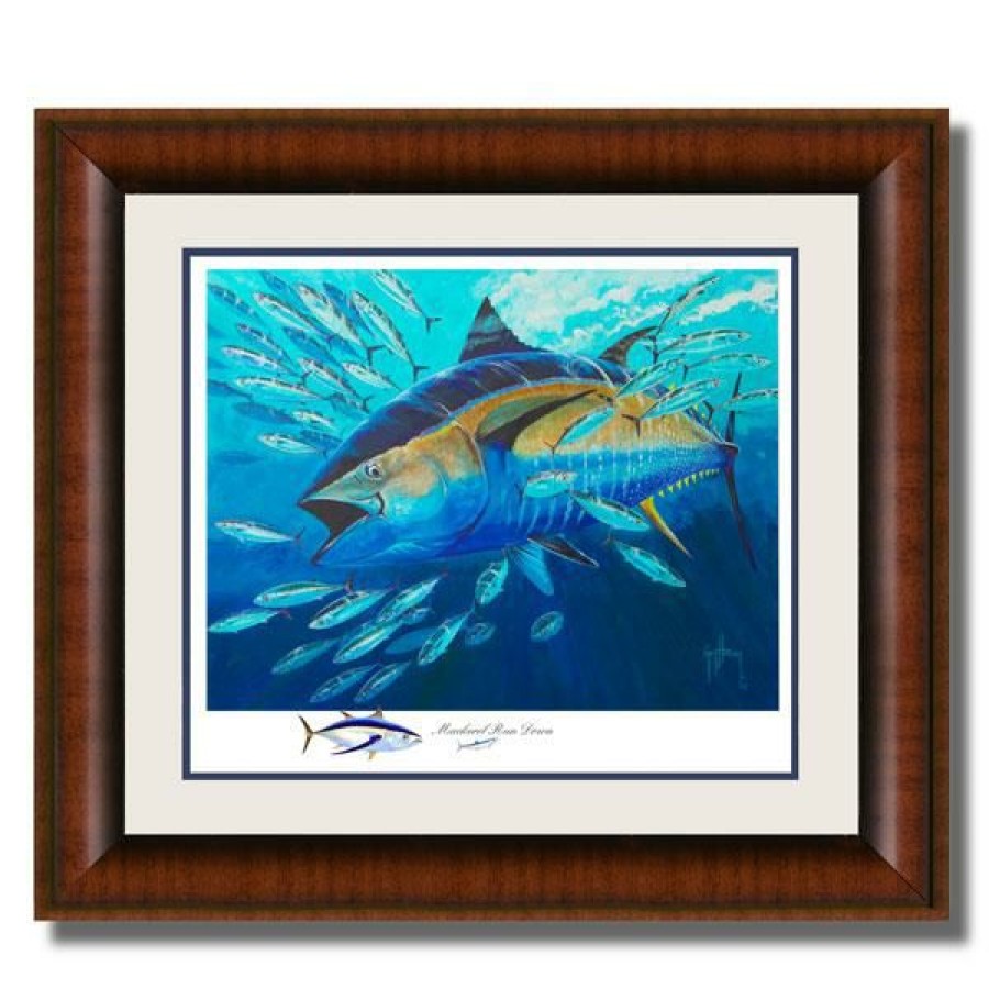 Artwork Intradeco | Mackerel Rundown Ap Framed 33X40