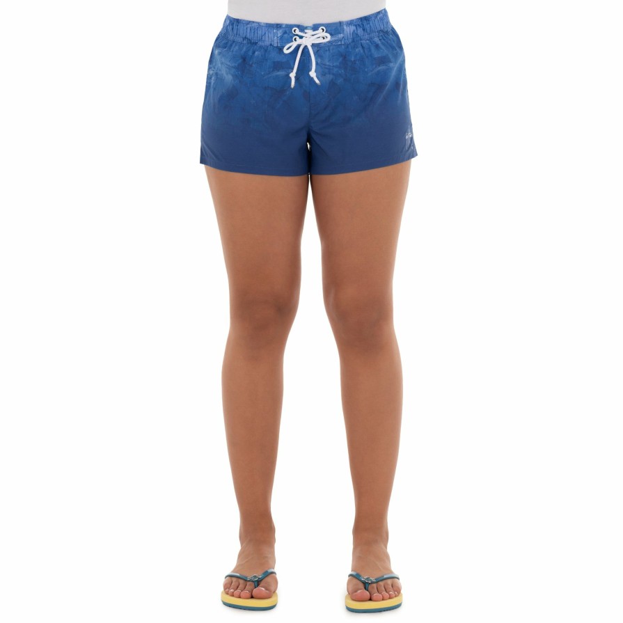 Womens Intradeco Shorts | Ladies Ombre Saltwater Performance Short