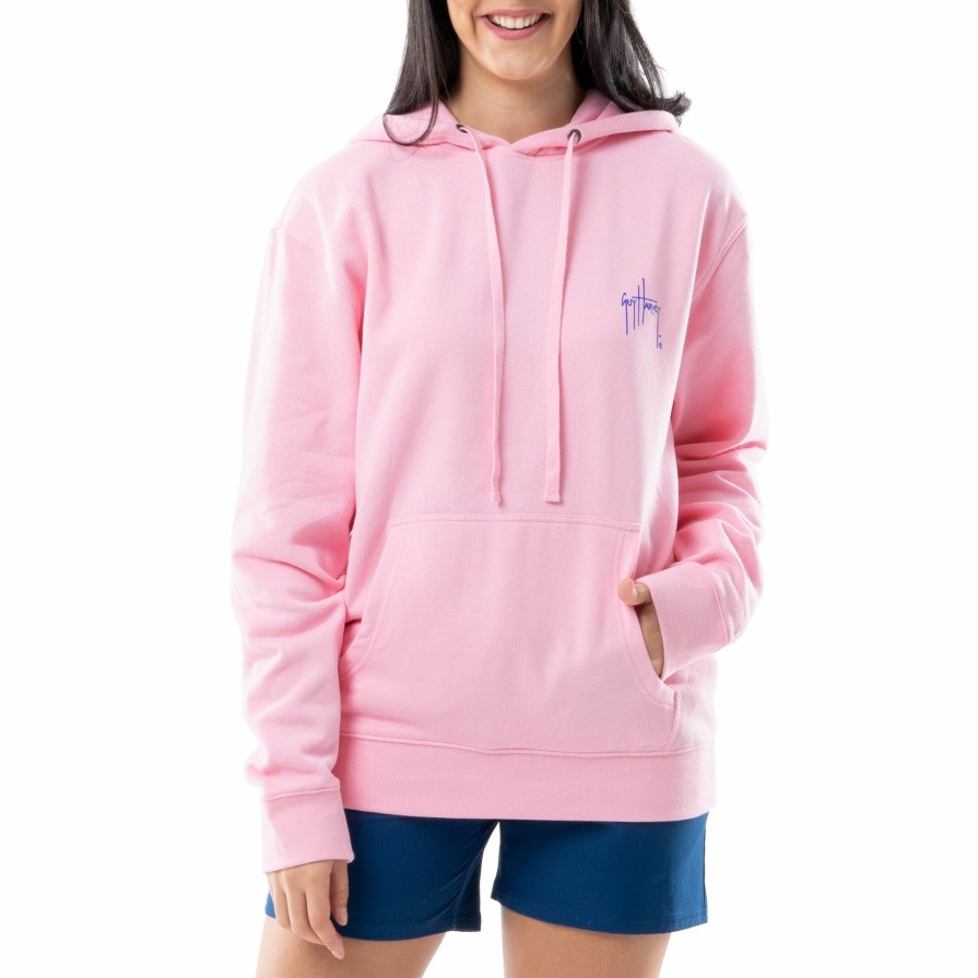 Womens Intradeco Performance Shirts & Hoodies | Ladies Marlin Duo Fleece Hoodie