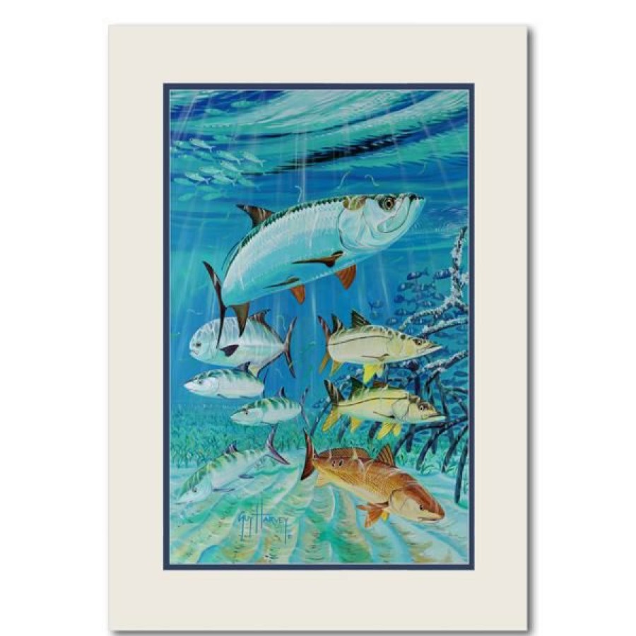 Artwork Intradeco | Inshore Collage Ii 14X11 Mini Uf