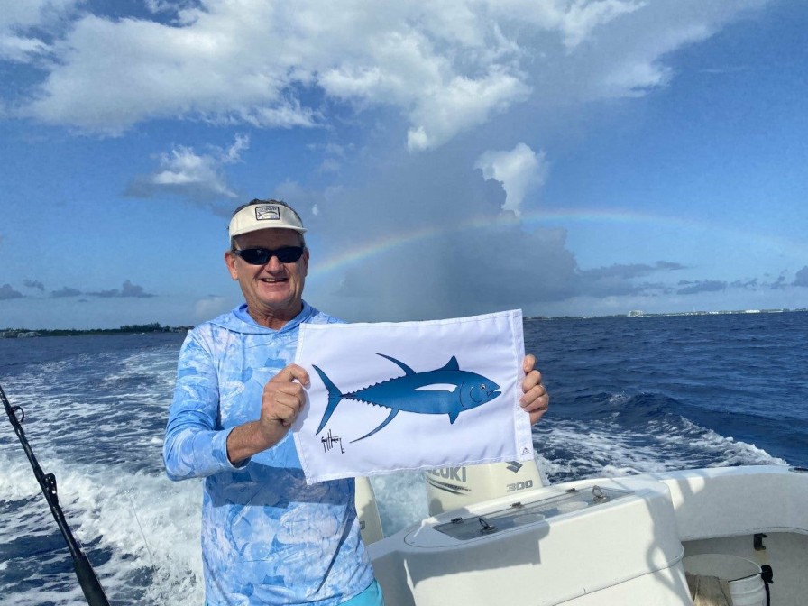 Home & Gifts Intradeco Release Flags | Yellowfin Tuna Flag