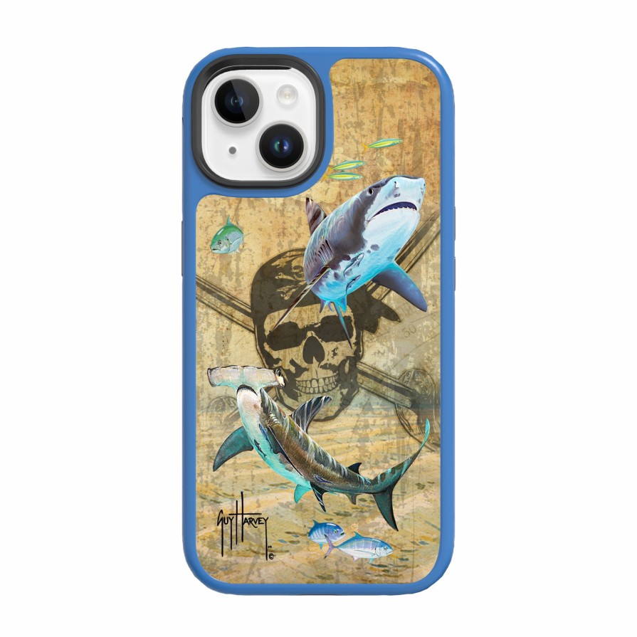 Home & Gifts Intradeco Phone Accessories | Iphone 15 Models - Fortitude Pirates And Sharks Phone Case