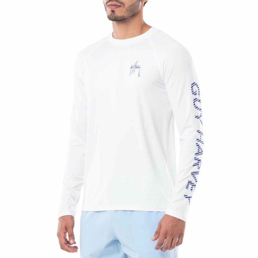 Mens Intradeco Performance Shirts & Hoodies | Men'S Billfish Grand Slam Performance Raglan Sun Protection Top