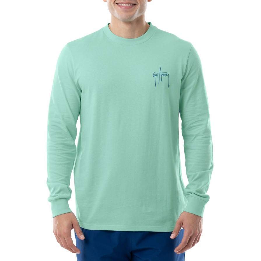 Mens Intradeco T-Shirts & Tank Tops | Men'S Offshore Core Long Sleeve T-Shirt